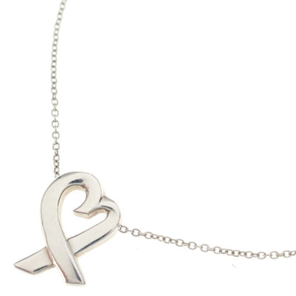 Tiffany & Co Loving Heart Pendant Necklace Silver