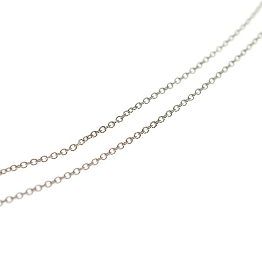 Tiffany & Co Loving Heart Pendant Necklace Silver — view 6
