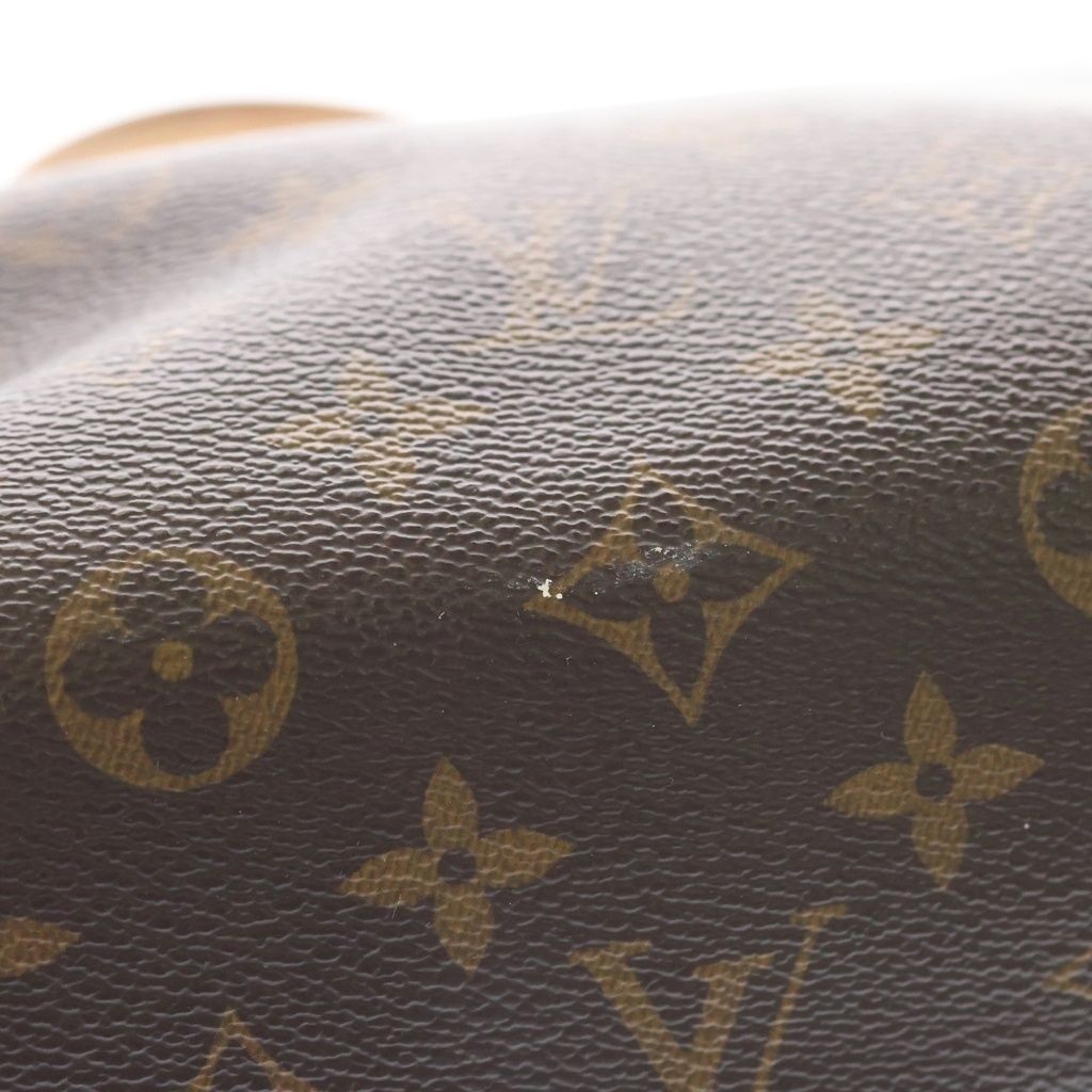 Louis Vuitton Monogram Turenne PM 2-Way Shoulder Bag Brown Leather Gold — view 6