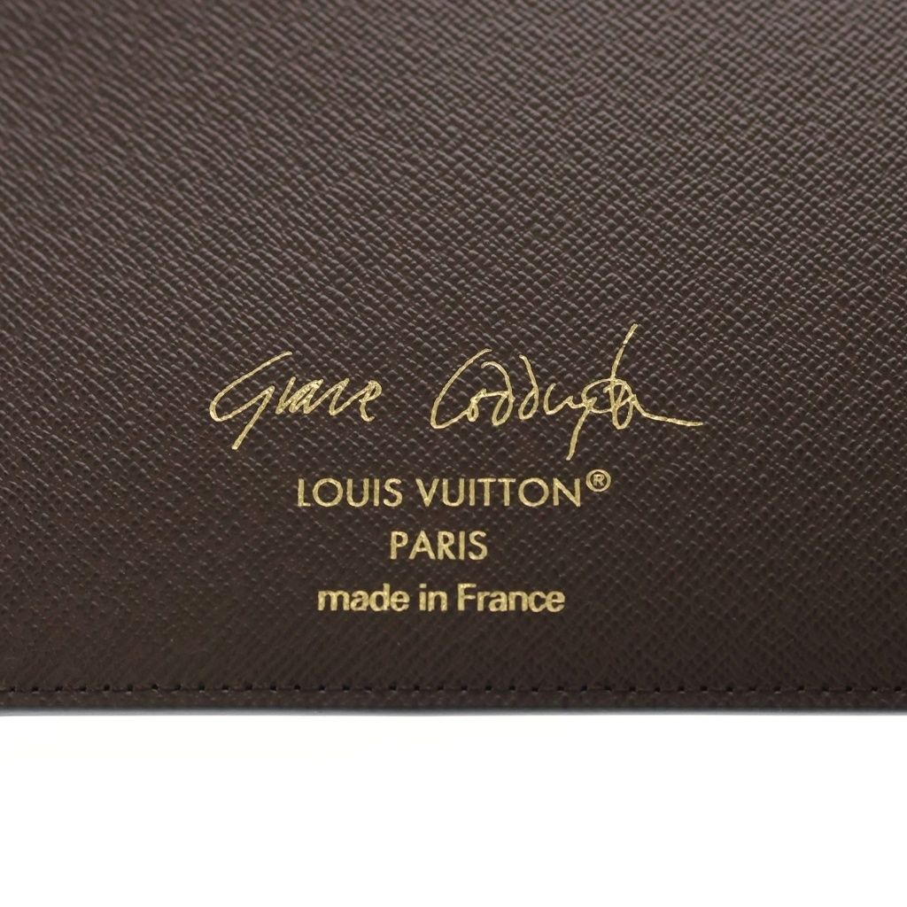 Louis Vuitton Monogram Agenda Bureau MM Gray Scoddington Collaboration Notebook — view 5