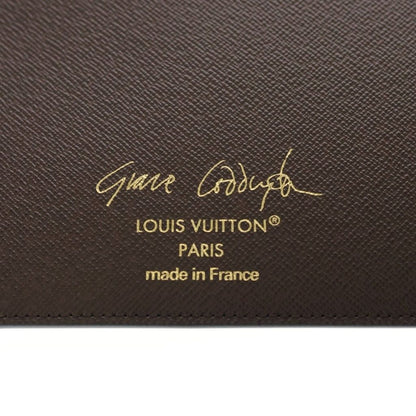 Louis Vuitton Monogram Agenda Bureau MM Gray Scoddington Collaboration Notebook — view 5