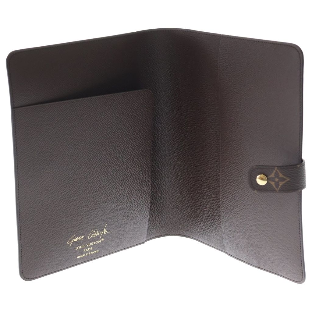 Louis Vuitton Monogram Agenda Bureau MM Gray Scoddington Collaboration Notebook — view 4