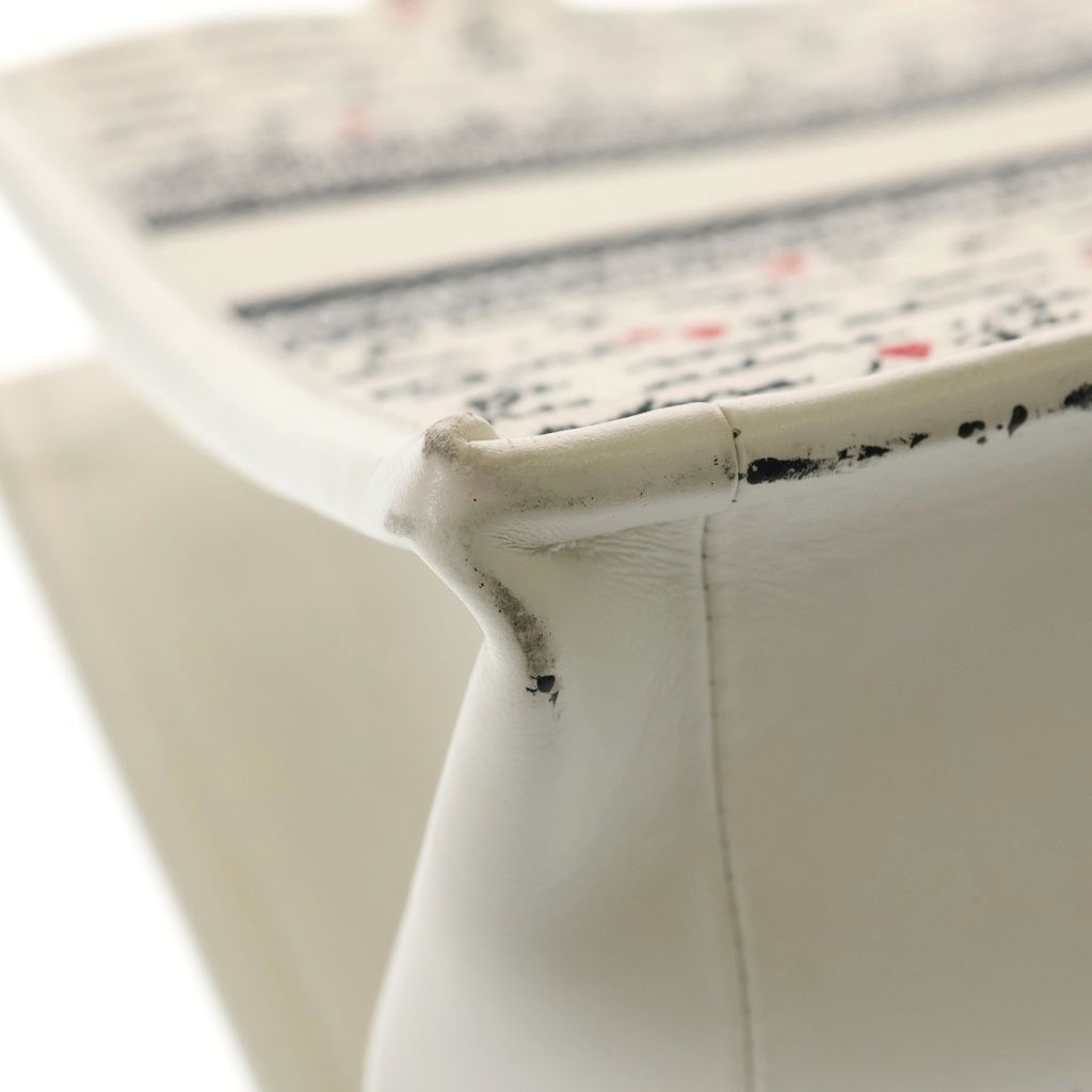 Dior Am le Book Tote White Red Canvas — view 7