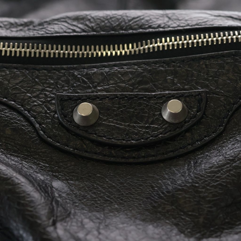Balenciaga le City Leather Backpack Black — view 6