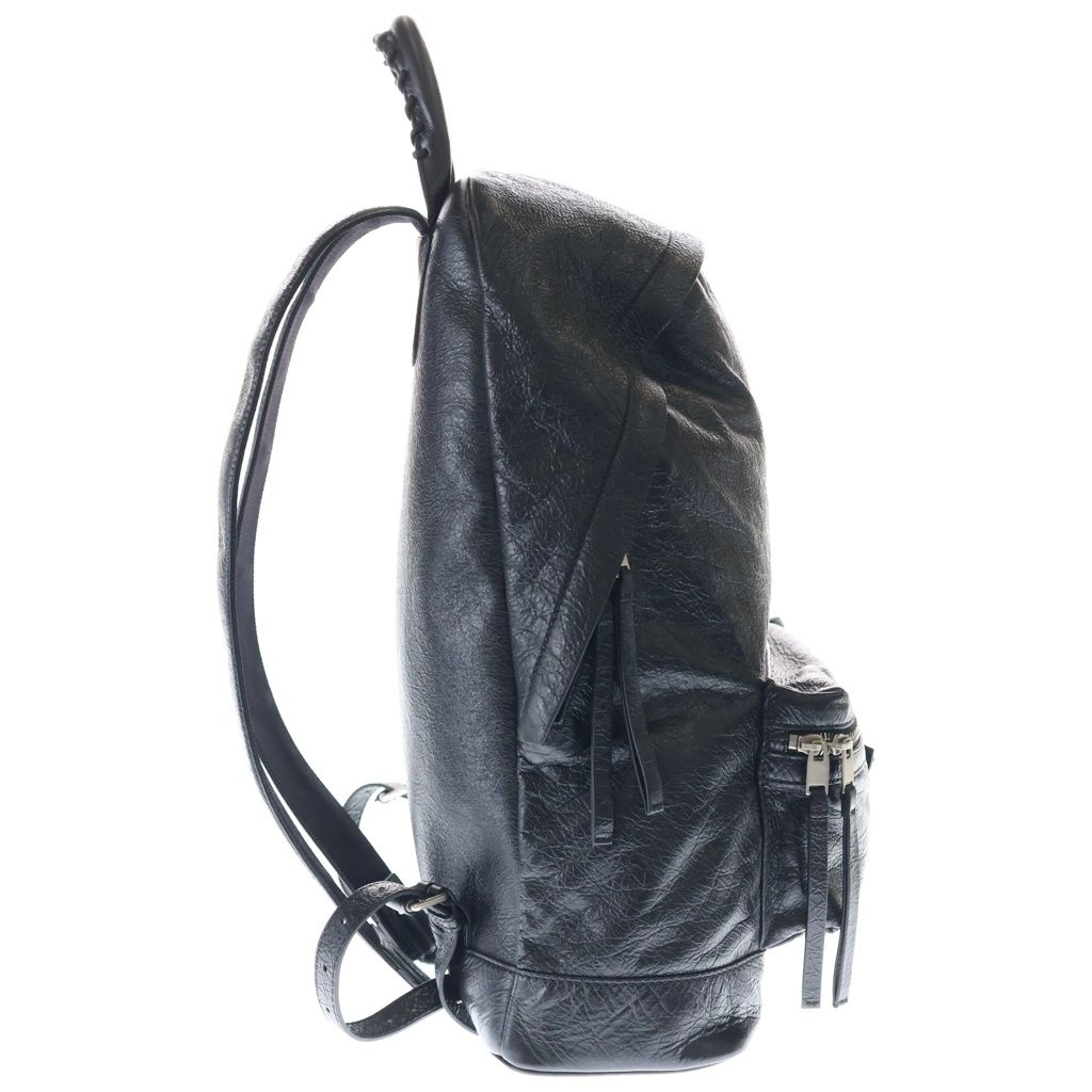 Balenciaga le City Leather Backpack Black — view 3