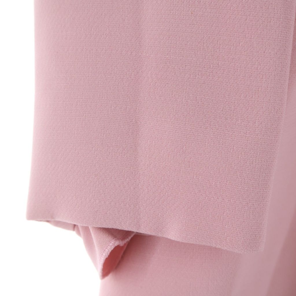 Louis Vuitton Knee Length Front Chain Long Sleeve Dress Pink 34 — view 5