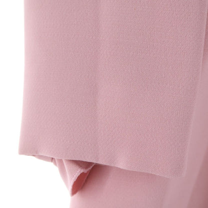 Louis Vuitton Knee Length Front Chain Long Sleeve Dress Pink 34 — view 5