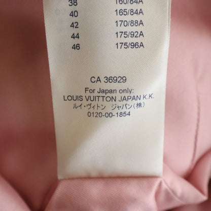 Louis Vuitton Knee Length Front Chain Long Sleeve Dress Pink 34 — view 8