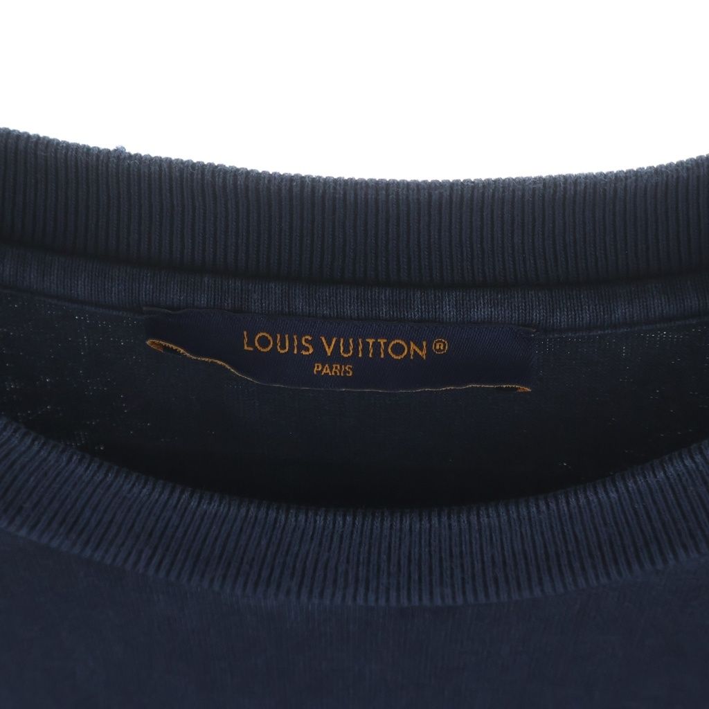 Louis Vuitton Inside Outback Logo Short Sleeve T-Shirt Navy #xl — view 6