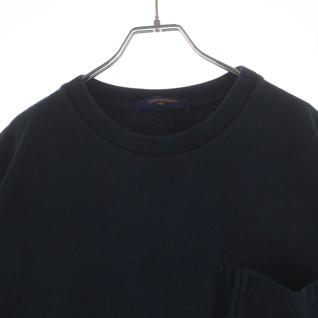 Louis Vuitton Pocket Monogram Short Sleeve T-Shirt Navy #xl Tcl — view 3
