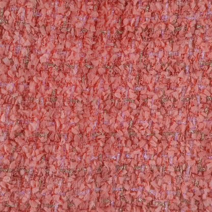 Chanel Tweed Skirt Coral Pink 34 — view 5