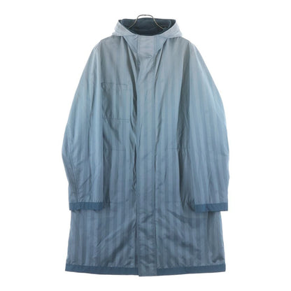 Louis Vuitton Damier Stripes Reversible Jacket Nf3 Stripe Nylon Hoodie Blue — view 3