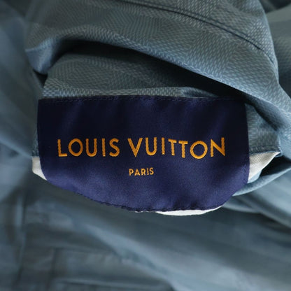 Louis Vuitton Damier Stripes Reversible Jacket Nf3 Stripe Nylon Hoodie Blue — view 6