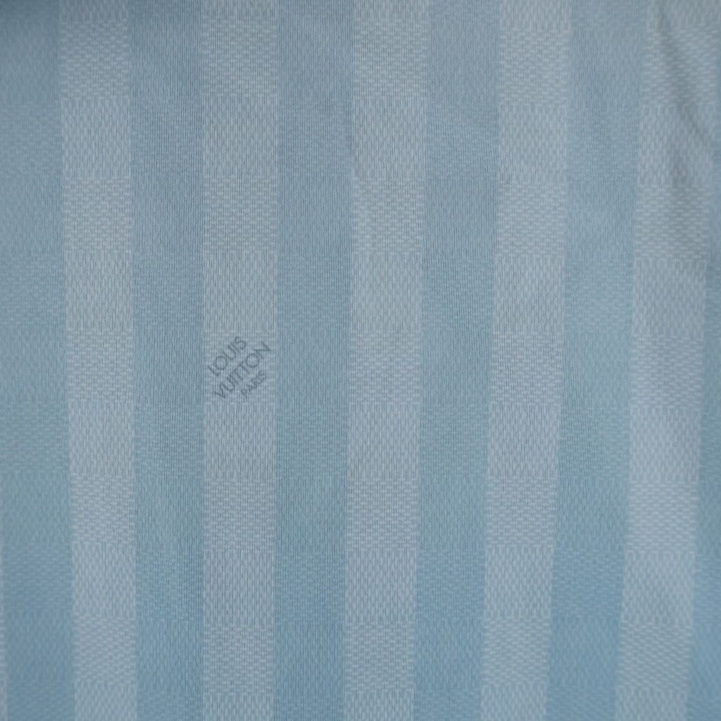 Louis Vuitton Damier Stripes Reversible Jacket Nf3 Stripe Nylon Hoodie Blue — view 5