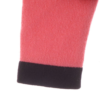 Chanel Coco Button Cardigan Coral Pink Purple — view 5