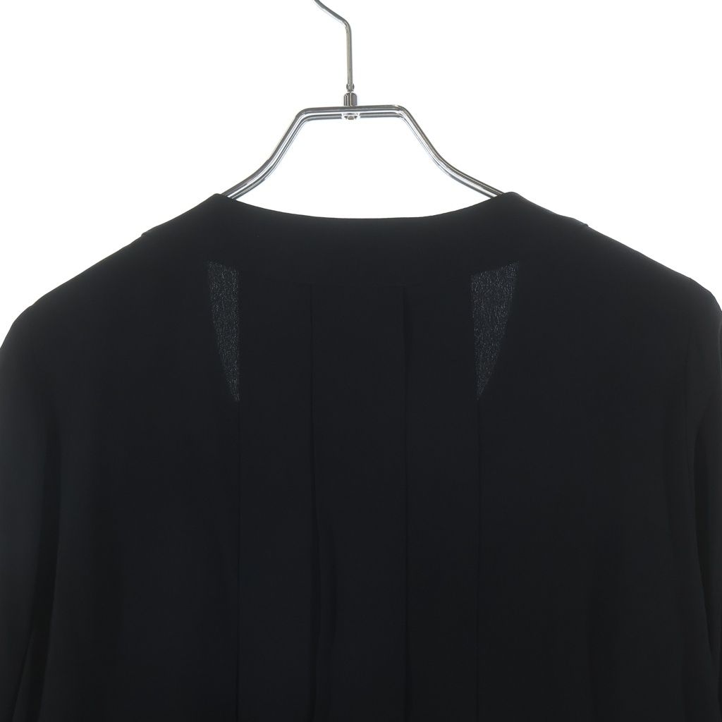 Chanel Pleated Blouse Black — view 4
