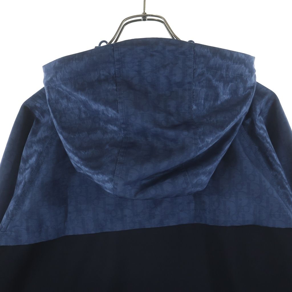 Dior Oblique Anorak Jacket Black Blue #xxl — view 4