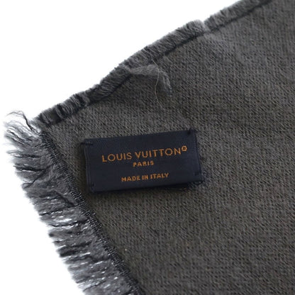 Louis Vuitton Echarpe Monogram Vivienne Wool Scarf Black — view 4