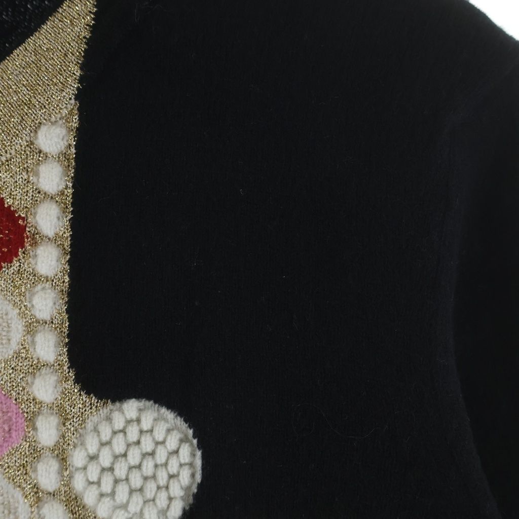 Chanel Cashmere Blend Knit Black 34 Sweater — view 4