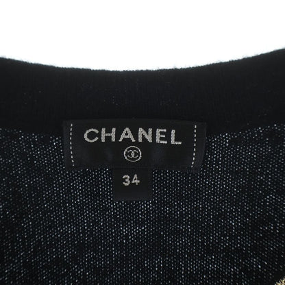 Chanel Cashmere Blend Knit Black 34 Sweater — view 6