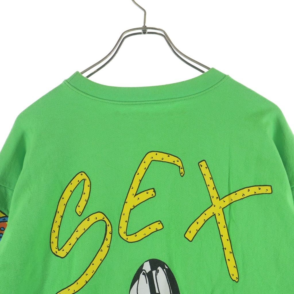 Chrome Hearts Matty Boy Sex Records Crewneck Sweatshirt Boy Sex Crew Neck Green — view 4