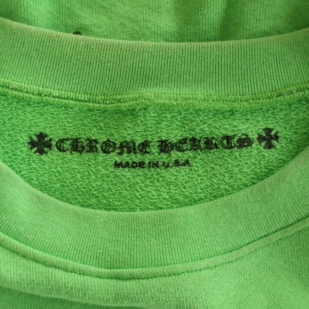Chrome Hearts Matty Boy Sex Records Crewneck Sweatshirt Boy Sex Crew Neck Green — view 7