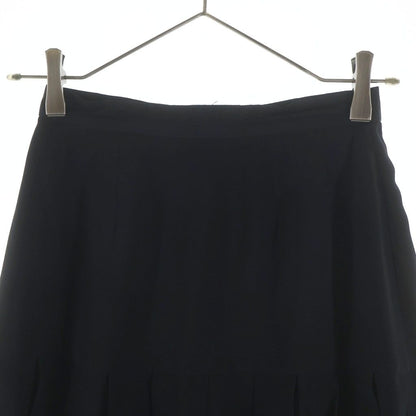 Chanel Pleated Long Skirt Black — view 3