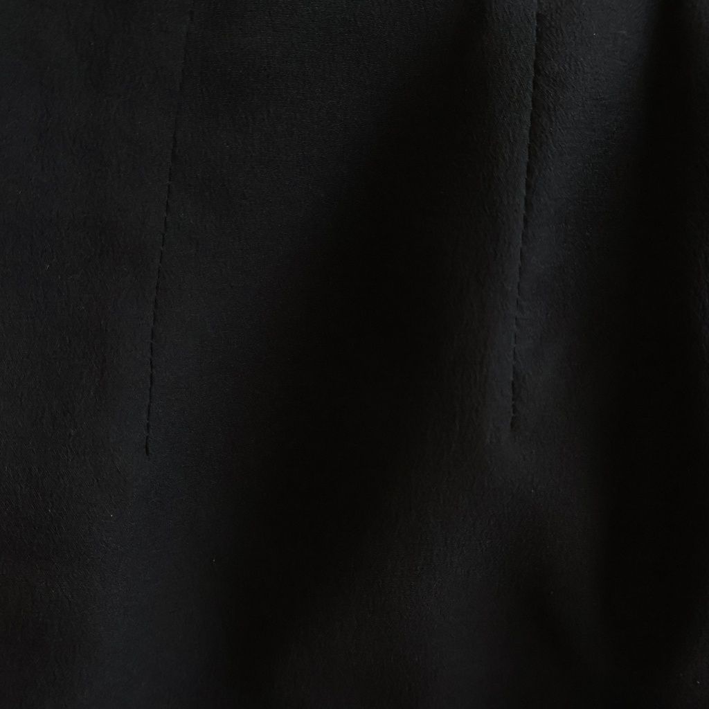 Chanel Pleated Long Skirt Black — view 7