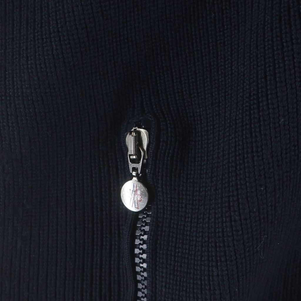 Moncler Maglione Tricot Gilet Knit Cut Replacement Logo Patch Down Jacket Vest — view 6