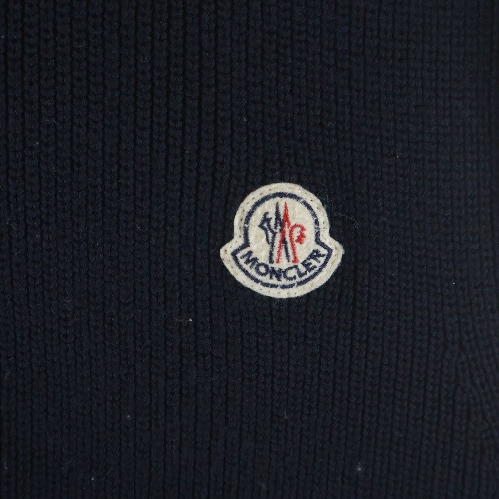Moncler Maglione Tricot Gilet Knit Cut Replacement Logo Patch Down Jacket Vest — view 5