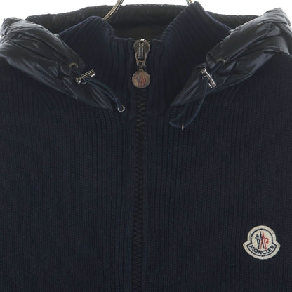 Moncler Maglione Tricot Gilet Knit Cut Replacement Logo Patch Down Jacket Vest — view 3