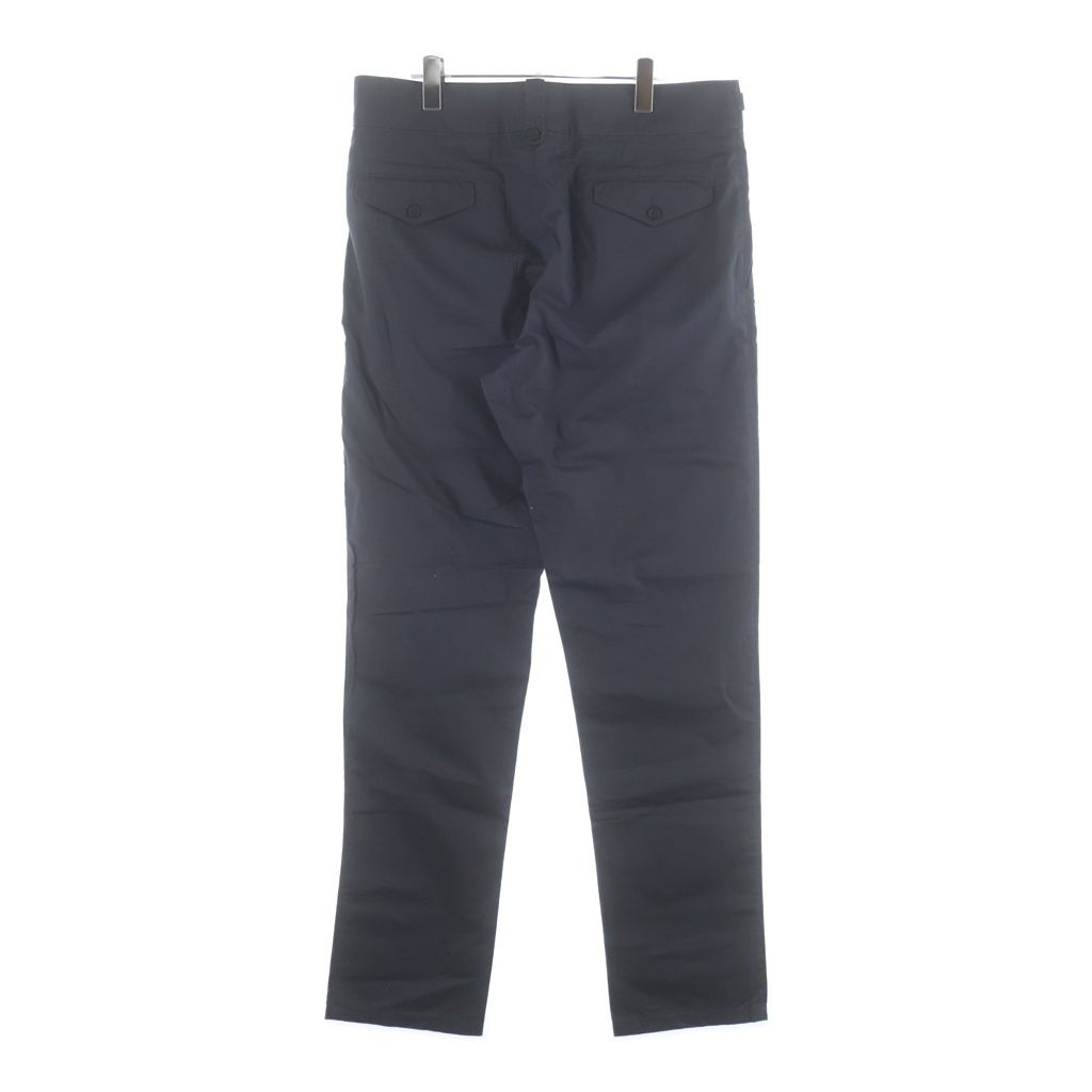 Dolce & Gabbana Waist Cut Replacement Gimmick Cotton Pants Zip Fly Black — view 2