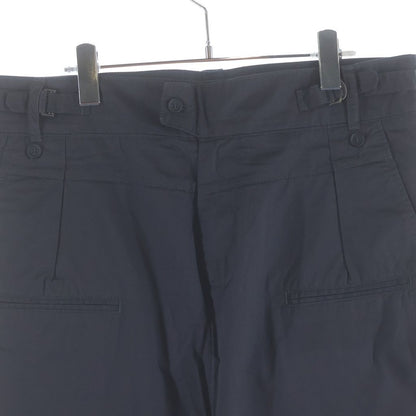 Dolce & Gabbana Waist Cut Replacement Gimmick Cotton Pants Zip Fly Black — view 3