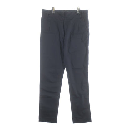 Dolce & Gabbana Waist Cut Replacement Gimmick Cotton Pants Zip Fly Black