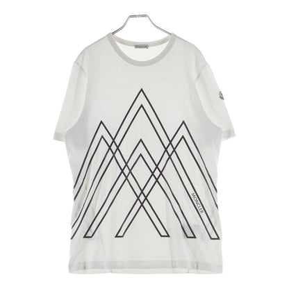 Moncler Maglia T-Shirt White Big Print