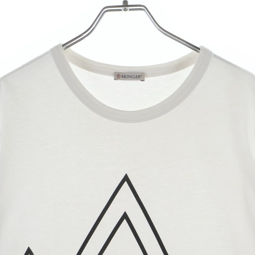 Moncler Maglia T-Shirt White Big Print — view 3