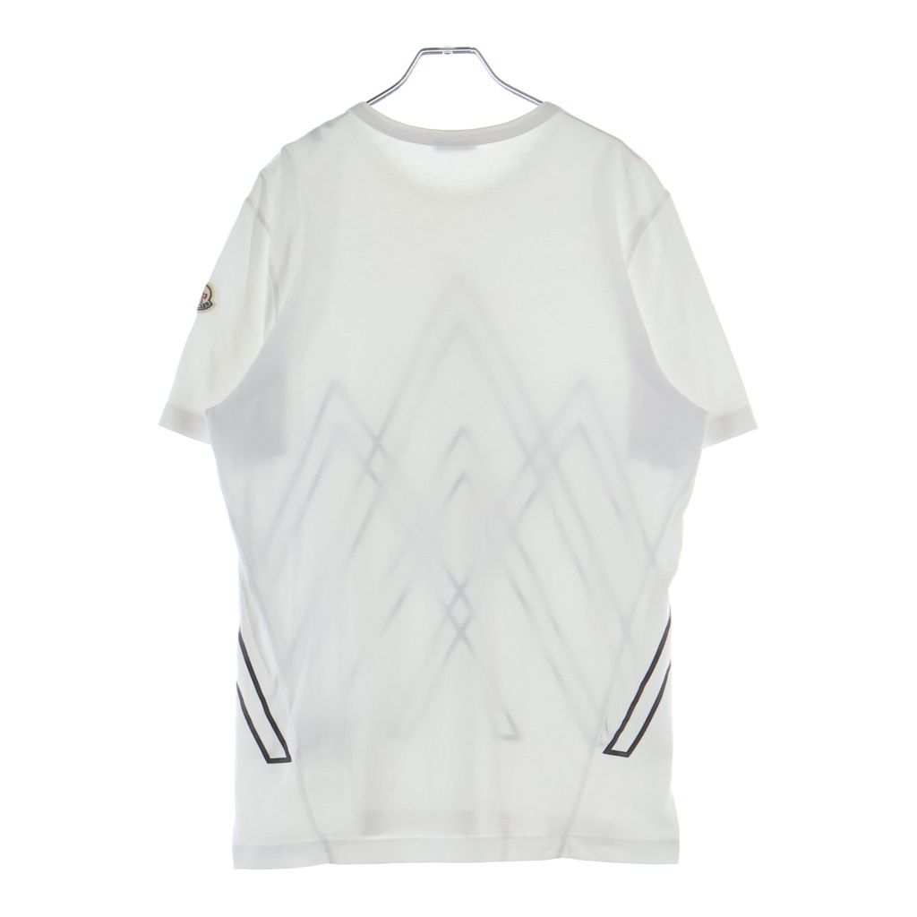 Moncler Maglia T-Shirt White Big Print — view 2
