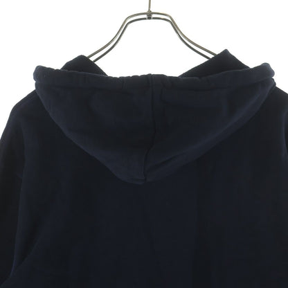 Loewe Embroidered Anagram Logo Hoodie Navy — view 4
