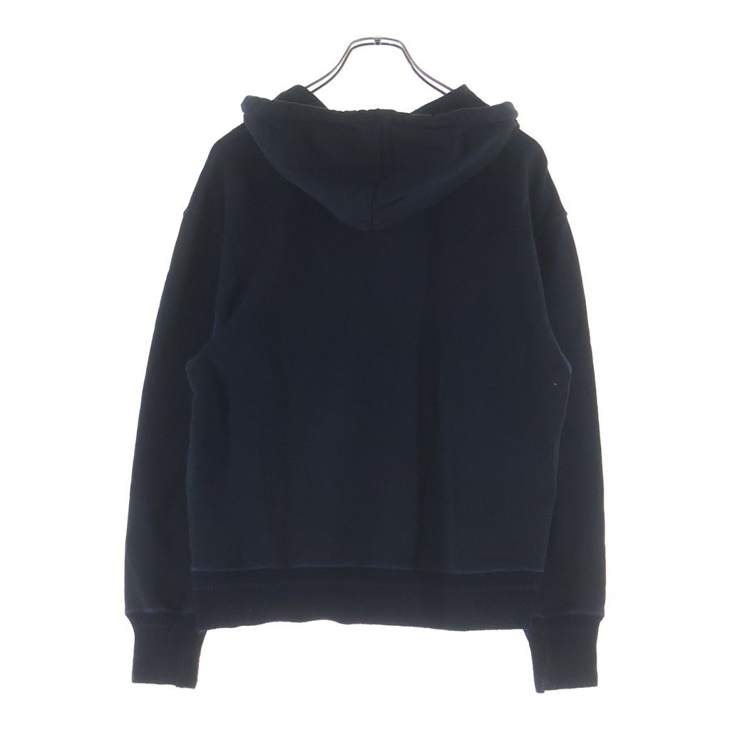 Loewe Embroidered Anagram Logo Hoodie Navy — view 2