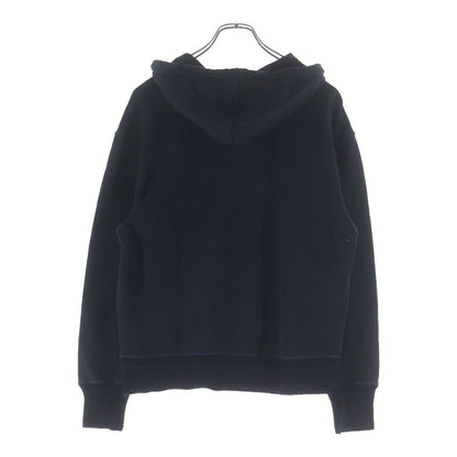 Loewe Embroidered Anagram Logo Hoodie Navy — view 2