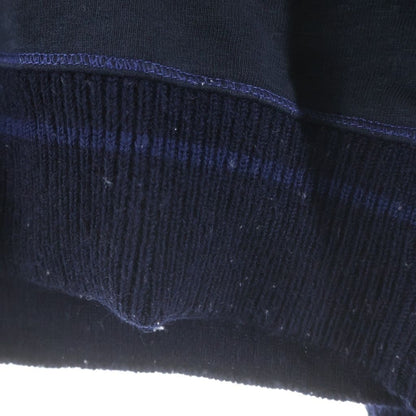Loewe Embroidered Anagram Logo Hoodie Navy — view 6
