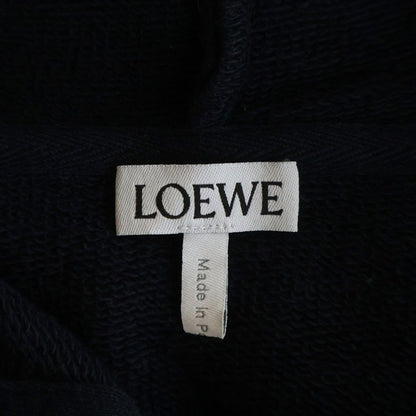 Loewe Embroidered Anagram Logo Hoodie Navy — view 7