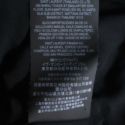 Saint Laurent Paris Cupid Print Short Sleeve Shirt Black — view 8
