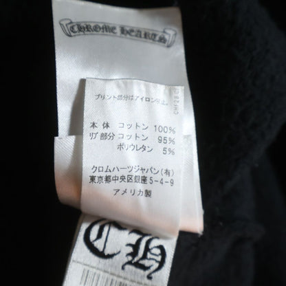 Chrome Hearts Osaka Horseshoe Hoodie Limited Sleeve Print Pullover Black — view 8