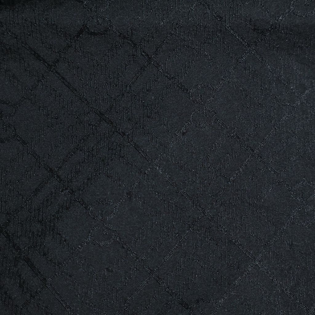 Gucci GG Printed Silk Shirt Zadwp Short Sleeve Black — view 5