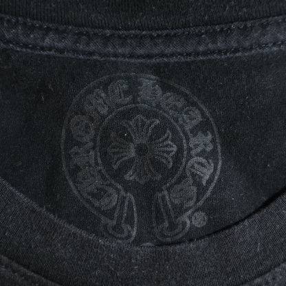 Chrome Hearts Cemetery T-Shirt Back Print Short Sleeve Pocket Black — view 7