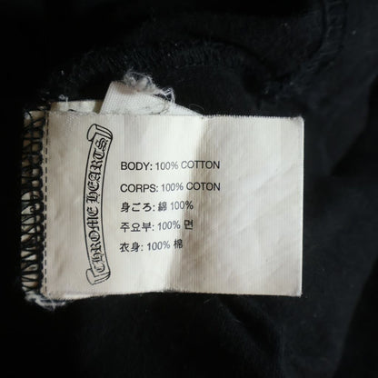 Chrome Hearts Cemetery T-Shirt Back Print Short Sleeve Pocket Black — view 8