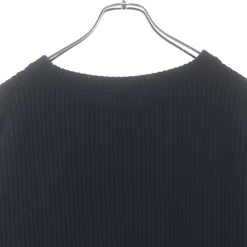 Celine Embroidery Over Sweater Logo Knit Black — view 4