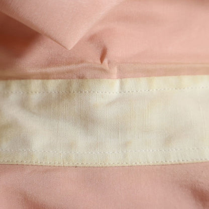 Louis Vuitton LV Logo Embroidery Silk Short Sleeve Shirt Pink — view 5