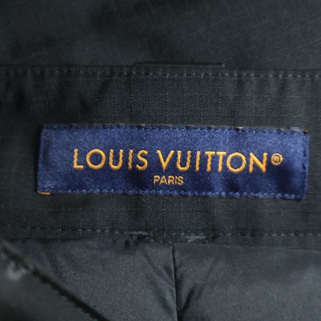 Louis Vuitton Down Ski Pants Logo Embroidery Black — view 6